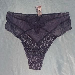 VS sheer lacy thong